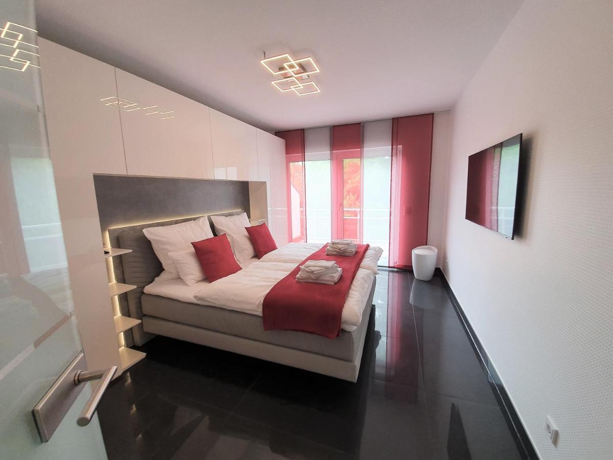 Ihr Ticket Ins Gruene - Topmoderne 5-Sterne-Ferienwohnung Bad Kreuznach Bagian luar foto